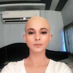 Jennifer Winget bald look Beyhadh