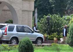 New Delhi: ED officials during a raid conducted at Misa Bharti's farmhouse