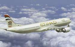 Etihad Airways aircraft's tyre bursts at Mumbai airport