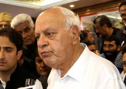 File pic of NC leader Farooq Abdullah