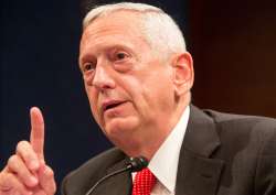 File pic of Defence Secretary James Mattis