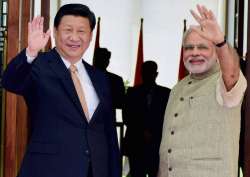 File pic - Xi Jinping and PM Narendra Modi 