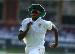 Kagiso Rabada of South Africa during 1st Investec Test vs England