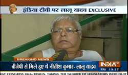 RJD supremo Lalu Prasad Yadav 