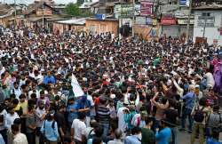 Zakir Musa's followers stop pro-Pak slogans at funeral of slain terrorists