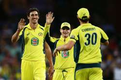 A file image of Australian cricketers