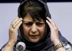 Jammu and Kashmir Chief Minister Mehbooba Mufti