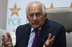 Shaharyar Khan addresses a press conference in Karachi