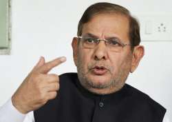 JDU today targeted Sharad Yadav for his opposition to BJP alliance