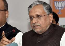 File pic of BJP leader Sushil Kumar Modi 