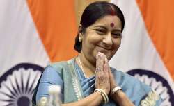 Man arrested for using forged letters of Sushma Swaraj for heli-tickets