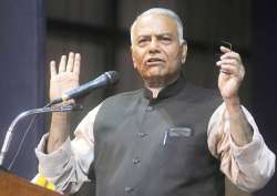 File pic of BJP leader Yashwant Sinha