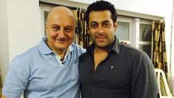 Anupam Kher, Salman Khan