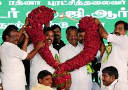 TN CM Palaniswami and Dy CM Panneerselvam