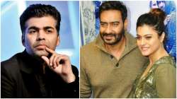 Ajay Devgn reacted on patch-up reports between Kajol and Karan Johar