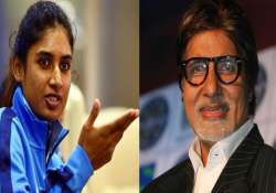 Amitabh Bachchan, Mithali Raj