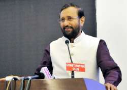 File pic of Prakash Javadekar