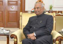 President Kovind meets Rashtrapati Bhavan's military wing officers 