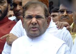 File pic of Sharad Yadav 