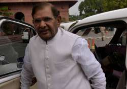 JD(U) leader Sharad Yadav