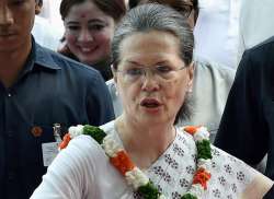 Congress President Sonia Gandhi