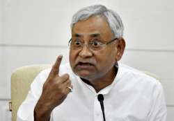 Bihar chief minister Nitish Kumar