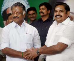 E Palaniswamy and O Panneerselvam