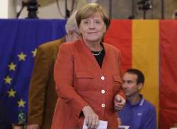 German Chancellor Angela Merkel