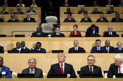 US President Donald Trump calls for UN reform.