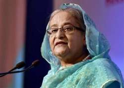 File pic of Sheikh Hasina