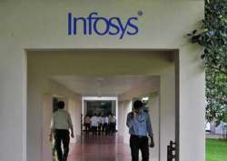 Infosys posted 3.3 per cent growth in net profit Year on year.