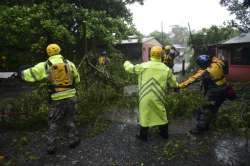 Hurricane Irma lashes at Puerto Rico