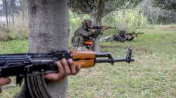 Militant surrenders during encounter in Shopian