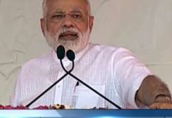 PM Narendra Modi addressed farmers in Varanasi.