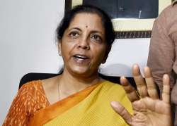 Newly appointed Defence Minister Nirmala Sitharaman speaks to media in Delhi