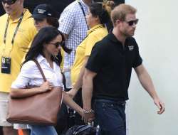 Girlfriend Meghan Markle with Prince Harry