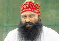 File pic of Ram Rahim