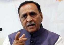 File pic of Gujarat Chief Minister Vijay Rupani