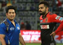 Sachin Tendulkar and Virat Kohli