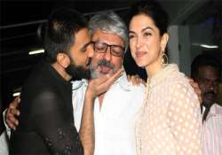 Deepika Padukone, Ranveer Singh, Sanjay Leela 