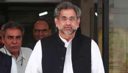 Pakistan's Prime Minister Shahid Khaqan Abbasi