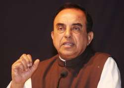 File pic of BJP leader Subramanian Swamy 