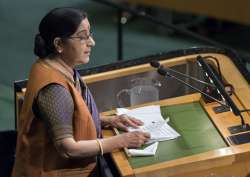 Sushma Swaraj at UNGA