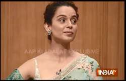 kangana ranaut on aap ki adalat india tv