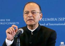 Arun Jaitley during a conversations at School of International Public Affairs