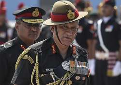 File pic of General Bipin Rawat