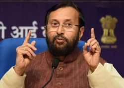 File pic of Prakash Javadekar 