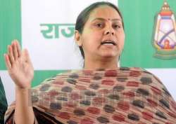 File pic of Misa Bharti