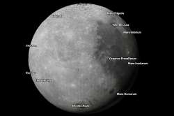 Moon as seen by Google Maps