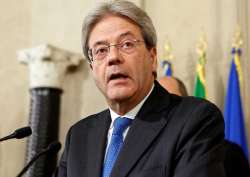 File pic of Italian PM Paolo Gentiloni